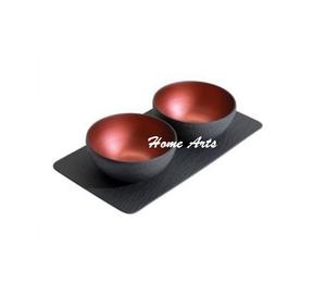 เซิร์ฟเวอร์น๊อตพร้อมถาดและช้อนมีดีไซน์ที่น่าสนใจพร้อมผลไม้แห้งปรับขนาดได้เองเสิร์ฟถั่วโดยงานศิลปะที่บ้าน - Product Image 6