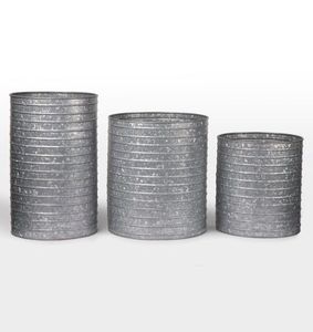 Ensemble de fournitures de jardinage intérieur/extérieur américain Pots en fer personnalisés et deux tasses à plantes en acier inoxydable pour usage domestique Offre Spéciale - Product Image 6