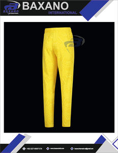 Pantalons de survêtement d'entraînement de football pour hommes Mamelodi Sundowns, polyester mi-lourd, joggers, vêtements de sport athlétiques, coupe ajustée, logo personnalisé, imperméable - Product Image 4