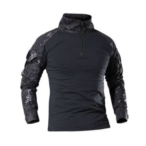 Uniformes de Camuflaje Profesionales Unisex, Recreativos y Formales, Duraderos, Mezcla de Poliéster/Algodón, Transpirables, Traje Táctico - Product Image 4