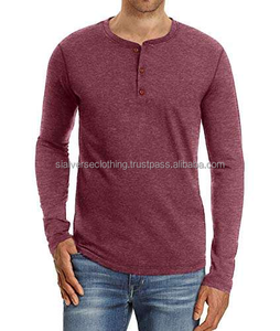 T-shirts pour hommes en coton personnalisés 240 GSM, coupe classique, col rond, manches courtes, bouton, décontracté, OEM, respirant, anti-froissement, séchage rapide - Product Image 2