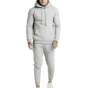 Survêtements en molleton lourd de qualité supérieure pour hommes, vêtements de sport, ensemble deux pièces à capuche et jogging pour hommes - Product Image 2