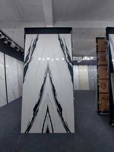 Dalle de porcelaine pierre 800x2400mm 800x3000mm Surface de marbre Standard sol blanc marbre intérieur carreaux de pierre frittée - Product Image 4