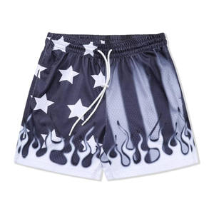 Pantalones cortos de malla de baloncesto Unisex para hombre y mujer de nuevo diseño de secado rápido, fabricación de fábrica impresa, 100% poliéster, alta calidad para hombre - Product Image 5