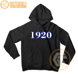 Sudadera con capucha bordada de lana de algodón Zeta Phi Beta personalizada, suéter de alta calidad de la Hermandad de mujeres, ropa griega, sudaderas con capucha más finas - Product Image 2
