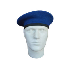 Chapeaux béret dernier modèle Logo personnalisé Chapeaux béret universels Chapeau béret en coton uni avec logo personnalisé - Product Image 5