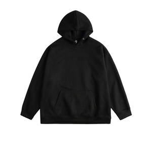 Sweat-shirts oversize à fermeture éclair, en coton 100% imperméable, teinture unie, impression personnalisée, service OEM, prix d'usine - Product Image 3