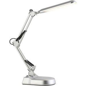 BEL AIR HOME-Lámpara de escritorio Led Flexo articulada de 10W Serie Bridge con 3 temperaturas de luz 3000-4000-6000K (PLATA) - Product Image 1