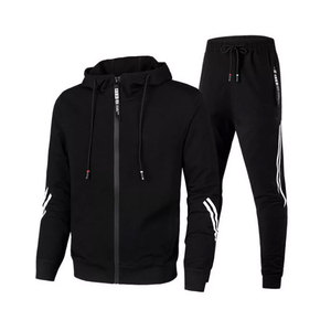 New Winter Hooded Solid Sports Fitness Track Suit Jogger Suit Breathable Lightweight Outdoor - Product Image 3