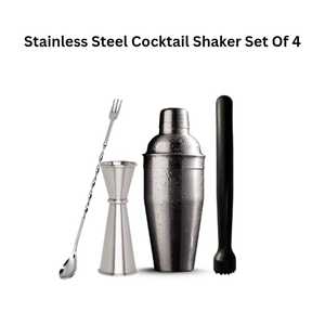 Shaker à cocktail Boston en acier inoxydable personnalisé cuillère agitateur Jigger Verseur Accessoires Ensemble de couverts de bar pour barman Idée cadeau - Product Image 2