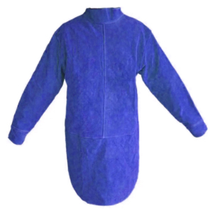Ropa de trabajo ignífuga de cuero de vaca para soldadores, chaqueta de soldadura, ropa protectora de soldadura ignífuga de cuero - Product Image 2