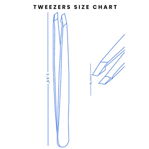 แหนบถอนขนคิ้ว สแตนเลส ปลายเฉียงแหลม รับทำโลโก้ - Product Image 6