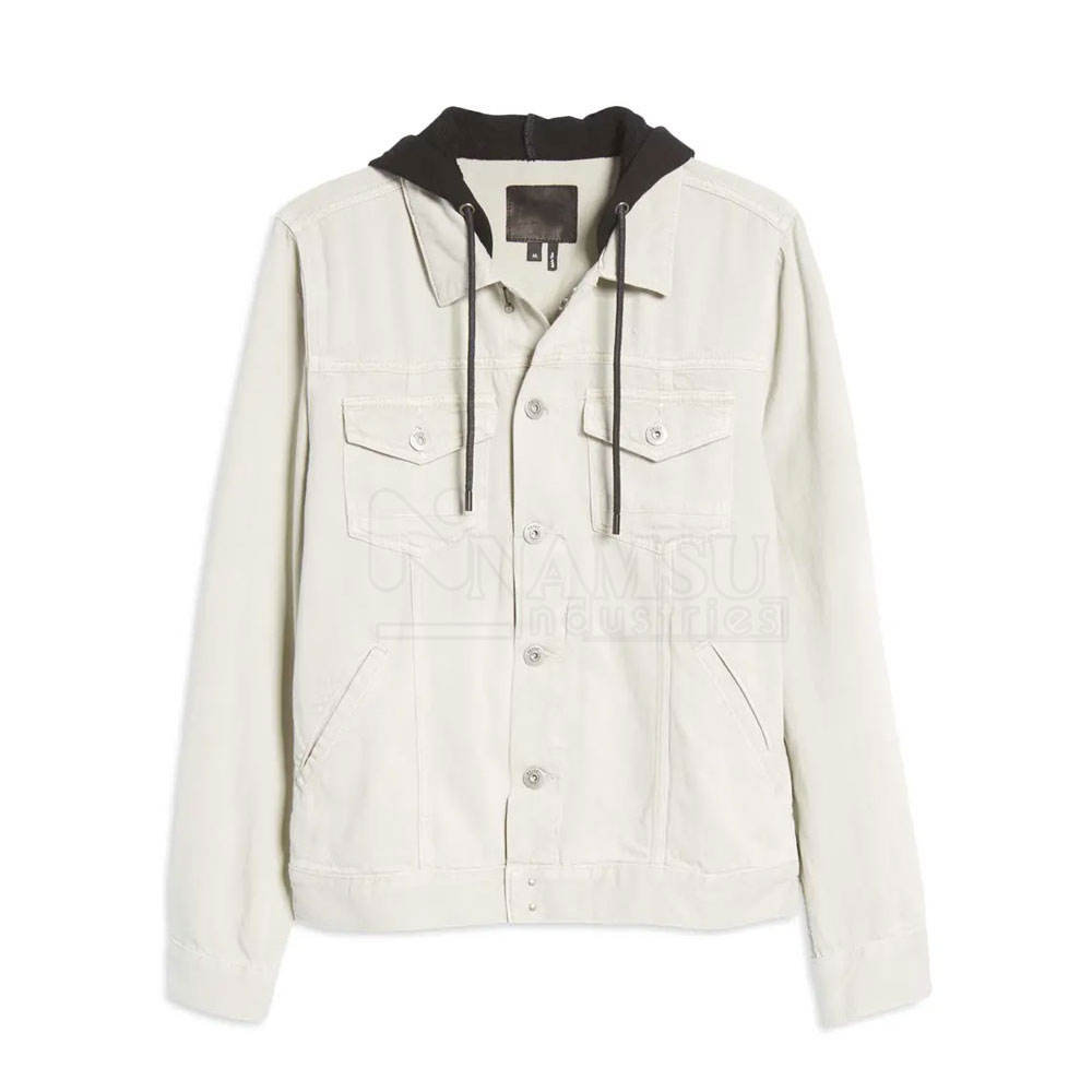 Factory Manufacture New Arrival Long Sleeve Men Jeans Jacket