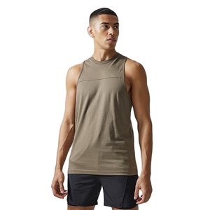 Chaleco Deportivo Personalizado OEM para Hombre, Cuello Redondo, Material Elástico, Top Ventas en Ropa de Entrenamiento, Camisetas sin Mangas para Gimnasio - Product Image 1