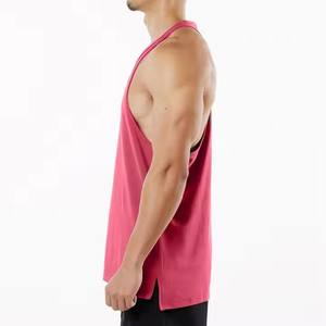 <b>Men</b> <b>Stringer</b> Tank Top for Gym Workout Bodybuilding Fitness <b>Vest</b> Lightweight Training Sleeveless Shirt Activewear - Product Image 5