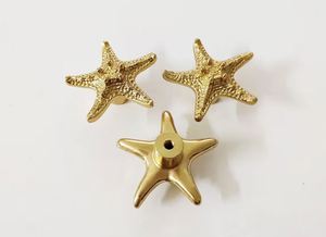 Beautiful starfish shaped <b>knob</b> pull cabinet for home dresser <b>door</b> cabinet furniture <b>decorative</b> kitchen wardrobe handle <b>knobs</b> - Product Image 4