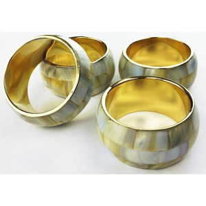 Decoración de Latón Hecha a Mano en India con Incrustaciones de Nácar para Fiestas y Cenas, por MULTI CRAFT - Product Image 6