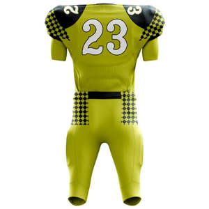 Uniformes de football américain de qualité supérieure pour adultes, imprimés, taille plus, tissu 100% polyester, ensemble de compression, shorts - Product Image 3