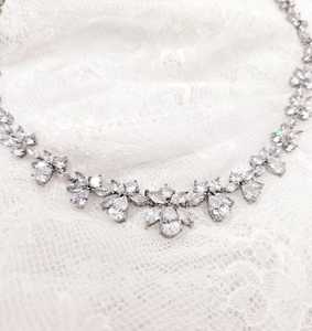 VVS1 Multi-Forma de Plata de Ley 925 Moissanite diamante gargantilla collar hermoso regalo de fiesta de boda para pareja - Product Image 3