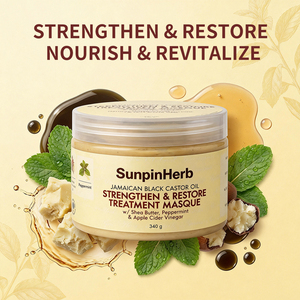 Professional <b>Hair</b> <b>Treatment</b> Jamaican Black Castor Oil Shea Butter for Damaged Overprocessed Curly <b>Hair</b> Types - Product Image 3