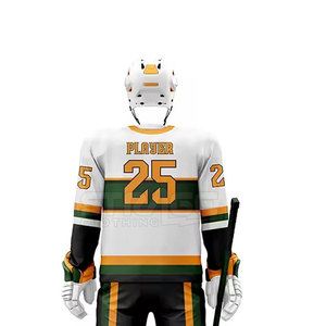 Uniforme de Hockey sobre Hielo para Hombre, Corte Moderno, con Material de Poliéster de Secado Rápido, Transpirable, Ecológico y Ligero para Prácticas Deportivas - Product Image 5
