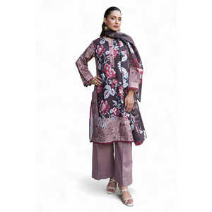 ชุดสูทพิมพ์ลายคัดดาร์ 3 ชิ้น พร้อมตกแต่งกระดุม รุ่น SD-52237 - Product Image 5