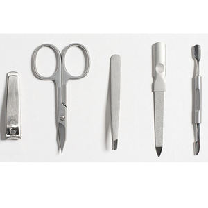 ชุดกรรไกรตัดเล็บสแตนเลส5ชิ้นชุดอุปกรณ์ทำเล็บเท้า - Product Image 1