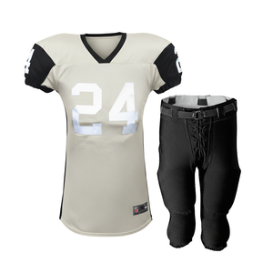 Maillot de football américain personnalisé pour femmes adultes, uniforme de match, jersey en polyester léger 190GSM, vêtements de sport de haut niveau - Product Image 1