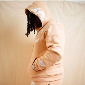 Fabricants professionnels OEM ODM nouvelle conception personnalisée poids lourd 500 GSM fermeture éclair complète brodé sweat à capuche et ensemble de pantalons - Product Image 5