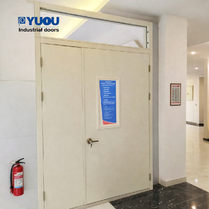 Commercial intérieur coupe-feu sortie de secours sécurité industrielle résistance au feu <span class=keywords><strong>porte</strong></span> en acier avec vitre - Product Image 5