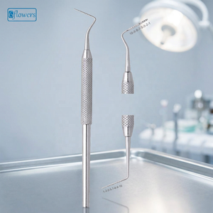 Exploradores Dentales de Alta Calidad, Sonda Puntiaguda de Acero Inoxidable con Mango de Una Sola Extremidad, en Stock - Product Image 3