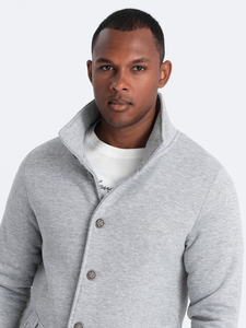 Unisex 100% Cotton Hoodies New 360G <b>Thick</b> <b>Fleece</b> Sweatshirt Button Winter Streetwear Oversized Hoodie for Men Women Autumn Tops - Product Image 4