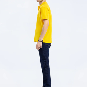 Vente en gros de polos Vente en gros de vêtements Usine de vêtements en coton personnalisé uni pour hommes Grande taille de haute qualité 100% coton respirant OEM - Product Image 5
