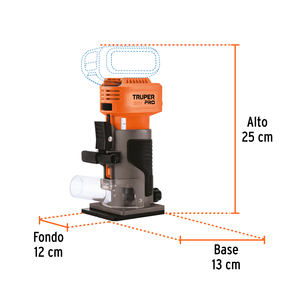 เราเตอร์1/4 'ไม่มีอุปกรณ์เสริม truper Pro - Product Image 4