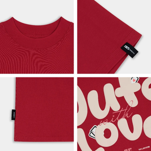 Camiseta de algodón preencogida unisex de 260gsm, bordada, hecha en Vietnam, estilo extragrande, longitud corta, cuadrada, de talla grande, para adolescentes - Product Image 3