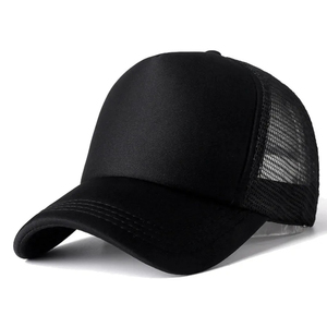 Vente en gros de chapeaux de camionneur d'extérieur baseball avec logo personnalisé Casquette de performance en toile denim légère en mousse de qualité supérieure - Product Image 1