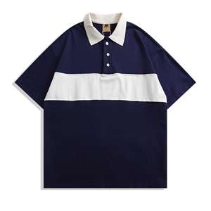 Polo de sport 100% coton brodé pour homme, vente en gros - Product Image 3