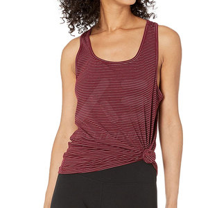 Camiseta sin Mangas para Mujer de Alta Calidad Profesional KATBROS INDUSTRY, Venta al por Mayor, Personalizada, Transpirable, de Algodón/Fibra de Bambú, Tops de Verano - Product Image 4