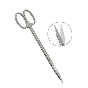 Ciseaux dentaires en acier inoxydable Ciseaux de chirurgie dentaire à pointe droite et incurvée - Product Image 1