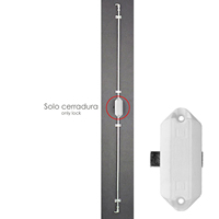 Cerradura Falleba Sin Llave 93/ Blanca