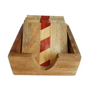Eco-friendly Acacia/Mango Wood Square/<b>Round</b> Custom Shape Coaster <b>Placemats</b> Europe Design Standard Sublimation Tabletop <b>Placemats</b> - Product Image 5