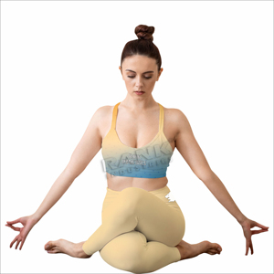 Ensemble de yoga pour femmes Tissu respirant à séchage rapide avec leggings anti-squats et soutien-gorge de sport Parfait pour le yoga et un usage quotidien - Product Image 6