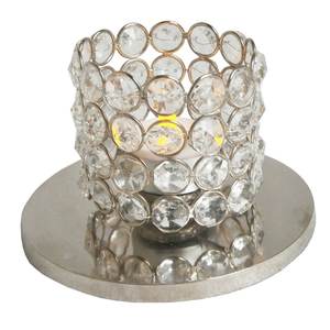 Wholesale Decorative Crystal 5 Glass <b>Votive</b> Tea Light <b>Candle</b> Holder Handmade Metal Stand Ideal for Home and Wedding Decor - Product Image 5