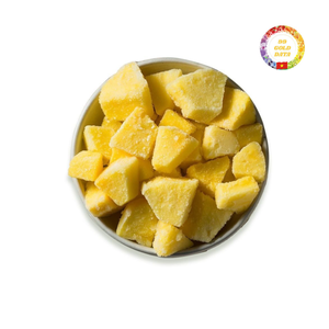 Morceaux d'ananas congelés IQF de qualité supérieure et tranches en dés Fournisseur du Vietnam Exportation de fruits tropicaux juteux sucrés - Product Image 6