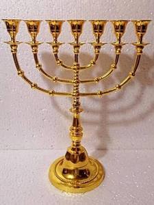 Best Finish Menorah Tabletop <b>Candle</b> Stand for Home Hotel Christmas Party Decorative for Easter and Valentine's Day - Product Image 2