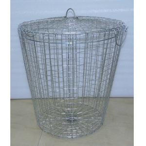 ตะกร้าเก็บลวดตาข่ายโลหะพร้อมที่จับ - Product Image 5