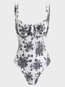 Traje de Baño de Una Pieza para Mujer, Diseño Único, Rayado, Hecho en Pakistán, Ajustado, Ropa de Playa, Sin Mangas - Product Image 4