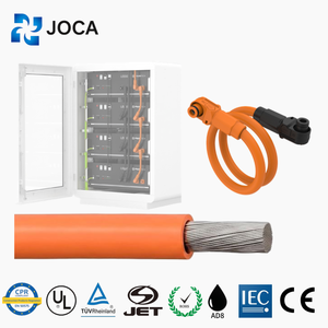 Câble de batterie solaire <span class=keywords><strong>JOCA</strong></span> ES-H15ZZ-F/H 1500V 16mm² 25mm² XLPE non gainé IP65 pour système de stockage solaire - Product Image 4