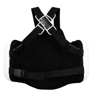Protector de pecho de boxeo con logotipo personalizado, Protector de cuerpo de MMA de cuero, almohadilla antideslizante para el vientre de Kickboxing, equipo ligero de entrenamiento de artes marciales - Product Image 4