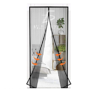 Puerta Mosquitera Magnética Resistente, Autosellante, Diseño Moderno, Antimosquitos, para Cocina, Hecha de Fibra de Vidrio y Nailon - Product Image 1